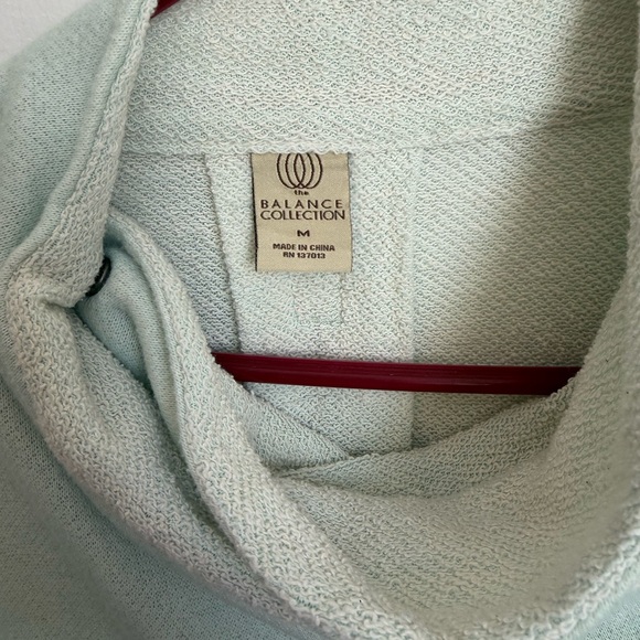 3/$15 | Balance Collection Mint Cowl Neck Sweater - Picture 6 of 6